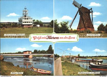 Haren Ems Muehle Hafen
