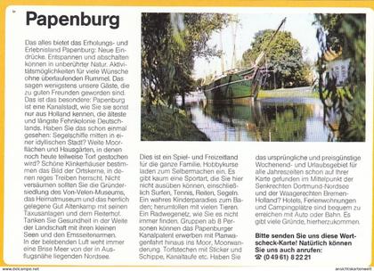Papenburg, Werbekarte ngl #G2772