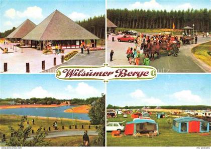 Uelsen Wilsumer Berge Erholungsgebiet Badesee Campingplatz Pferdewagen
