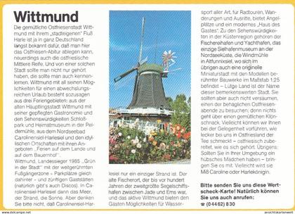 Wittmund, Werbekarte ngl #F8724