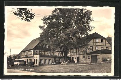 AK Neudorf i. Erzgeb., Hotel Kaiserhof