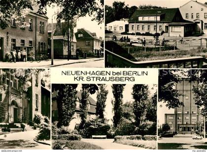 Neuenhagen Berlin Ernst Thaelmann Strasse Kulturhaus Krankenhaus Bahnhof Rathaus