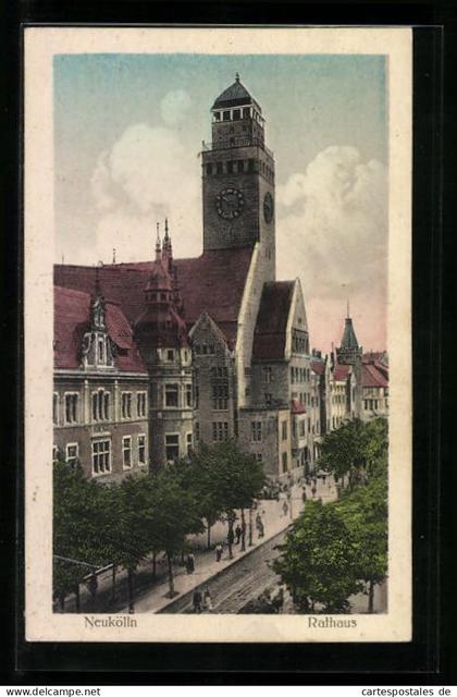 AK Berlin-Neukölln, Rathaus