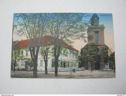 KÜSTRIN , Cüstrin   ,  seltene Karte um 1917 , etwas beschnitten