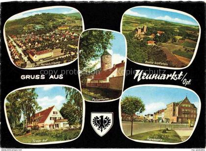 NEUMARKT  Oberpfalz Bayern Luftaufnahmen Mariahilfberg Ruine Wolfstein Pulvertur