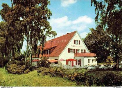 NEUMARKT  Oberpfalz Bayern Tiroler Hof Gaststaette Terrasse