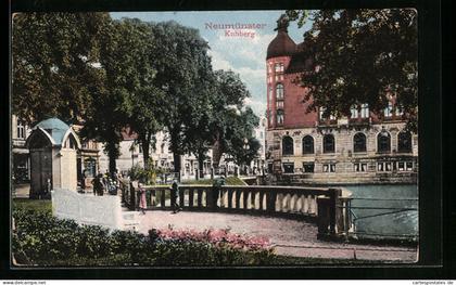 AK Neumünster, Kuhberg, Ortspartie