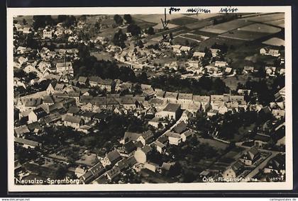 AK Neusalza-Spremberg, Fliegeraufnahme
