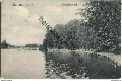 Neustadt in Holstein - Jungfernstieg - Verlag E. Körner Neustadt i. H.