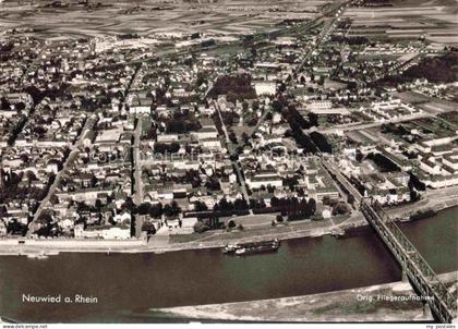 NEUWIED Rhein Fliegeraufnahme