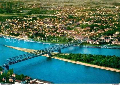 Neuwied Rhein Fliegeraufnahme