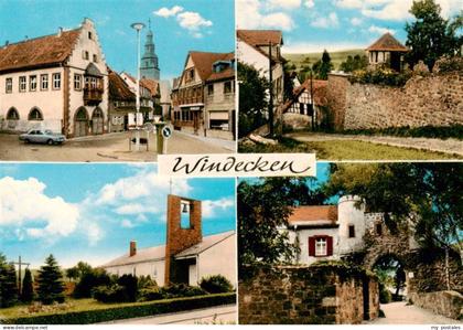 Windecken Rathaus Stadtmauer Kirche Schloss