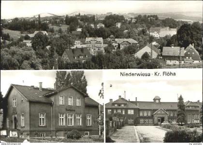 Niederwiesa Rathaus Bahnhof x 1990