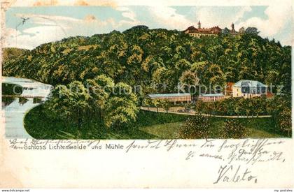 Niederwiesa Schloss Lichtenwalde und M?hle