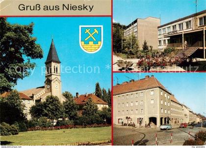 Niesky Kirche Apotheke Eckhaus