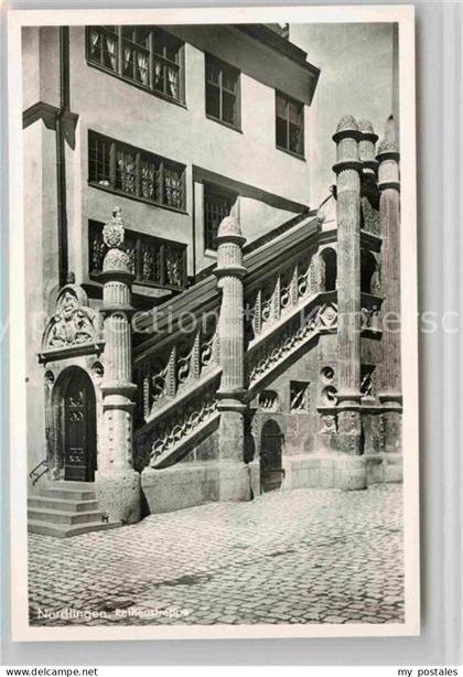 Noerdlingen Rathaustreppe