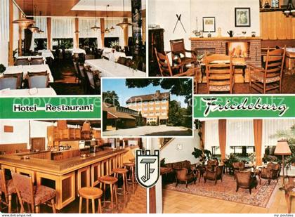 Nordenham Wesermarsch Niedersachsen Hotel Restaurant Friedeburg Gastraeume Kamin