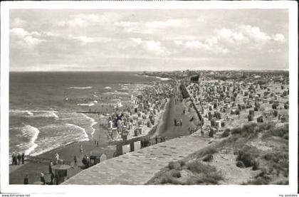 Norderney Nordseebad Norderney Strand o 1952