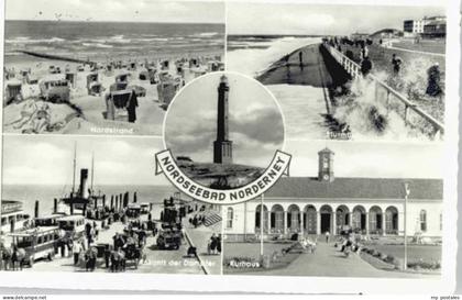 Norderney Nordseebad Norderney Strand Sturmflut Kurhaus
