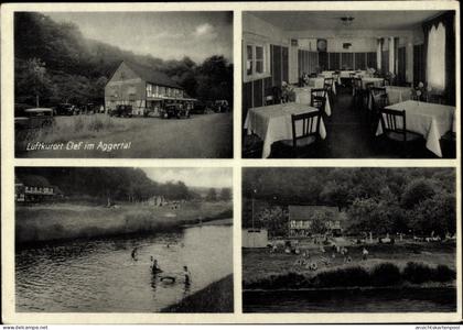CPA Clef Klef Overath im Bergischen Land, Gasthaus Waldfriede, Innenansicht