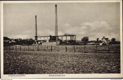 CPA Kirchlengern Ostwestfalen, Elektrizitätswerk