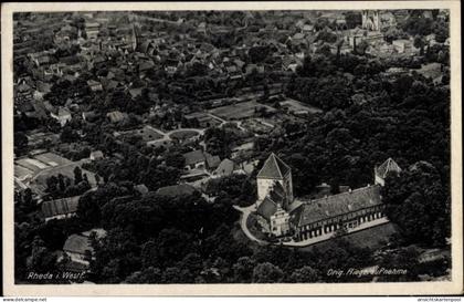 CPA Rheda Wiedenbrück in Westfalen, Fliegeraufnahme