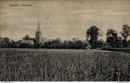 CPA Spellen Voerde am Niederrhein, Gesamtansicht