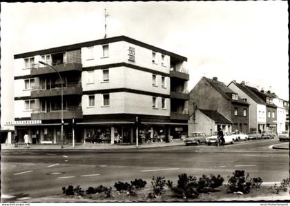 CPA Übach Palenberg Nordrhein Westfalen, Roermonder Straße Ecke Brünestraße, Kreissparkasse