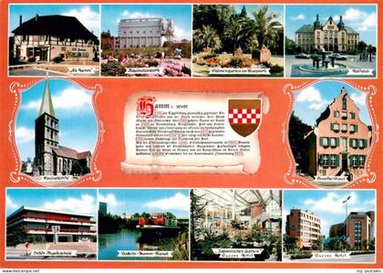 Hamm  Westfalen Alt Hamm Maximilianpark Palmengarten Rathaus Stunikenhaus Paulus