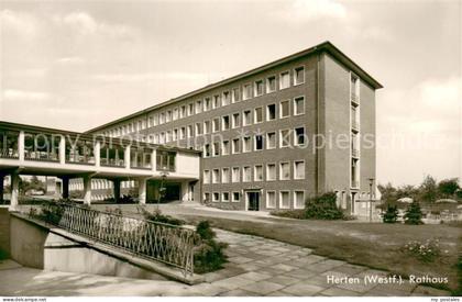 Herten Westfalen Rathaus Aussenansicht