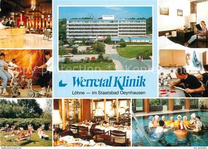 Loehne Werratal Klinik Restaurant Fitnessraum Hallenbad Liegewiese