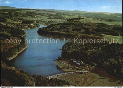 Marienheide Fliegeraufnahme Talsperre
