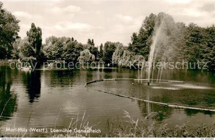 Marl Westfalen Marl-Huels Loemuehle Gondelteich