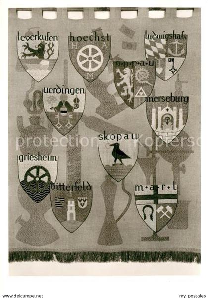 Marl Westfalen Wandteppich Feierabendhaus Huels AG