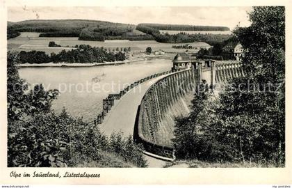 Olpe Meschede Listertalsperre