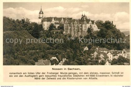 Nossen Altstadt mit Schloss