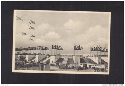 Dt. Reich AK 1937 Nürnberg Zeppelinwiese Sonderstempel