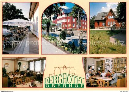 Oberhof Thueringen Berghotel Oberhof Strassencafe Gastraeume