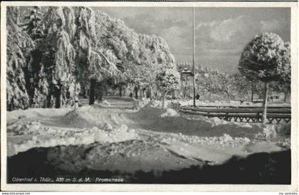 Oberhof Thueringen Oberhof Promenade