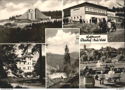 Oberhof Thueringen Oberhof Schanzenbaude Inter Hotel Glueckauf Erholungsheim