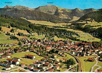 Oberstaufen Fliegeraufnahme