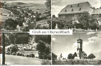 Oberweissbach Oberweissbach Bergbahn Froebelhaus Turm x 1960