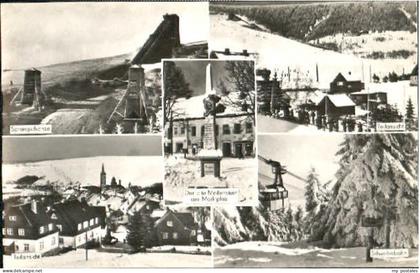 Oberwiesenthal Erzgebirge Oberwiesenthal Sprungschanze Schwebebahn