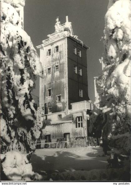 Oberwiesenthal Erzgebirge Oberwiesenthal Wetterwarte