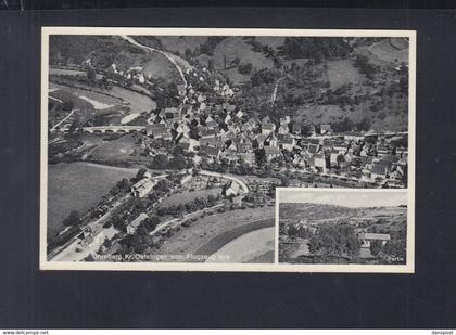 Dt. Reich AK Ohrnberg Oehringen vom Flugzeug aus 1937
