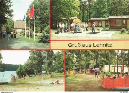 Lehnitz Oranienburg Brandenburg Jugendtouristenzentrum Lehnitzsee Freibad Campin