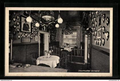 AK Ortrand, Stadtkaffee Ortrand, Inh. E. Franke