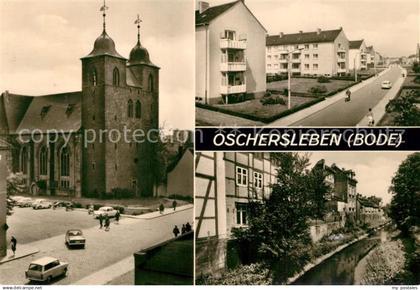 Oschersleben Bode Nicolaikirche Diesterwegring Klein Venedig am Bruchgraben