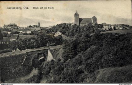 CPA Kętrzyn Rastenburg Ostpreußen, Stadtansicht