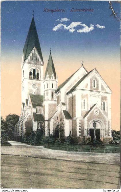 Ostpreussen - Königsberg - Luisenkirche